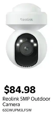 Walmart Reolink 5MP Outdoor Camera offer