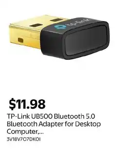 Walmart TP-Link UB500 Bluetooth 5.0 Bluetooth Adapter for Desktop Computer,... offer