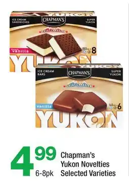 Highland Farms Chapman's Yukon Novelties offer