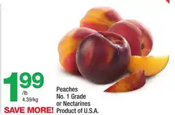 Highland Farms Peaches No. 1 Grade or Nectarines offer