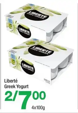 Highland Farms Liberté Greek Yogurt offer
