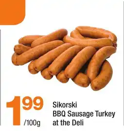 Highland Farms Sikorski BBQ Sausage Turkey at the Deli offer