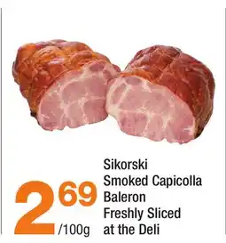 Highland Farms Sikorski Smoked Capicolla Baleron offer