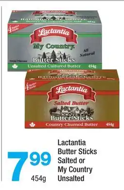 Highland Farms Lactantia Butter Sticks offer