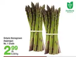 Highland Farms Ontario Homegrown Asparagus offer