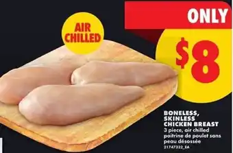 Boneless, skinless chicken breast