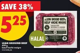 Lean ground beef