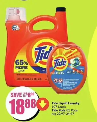 FreshCo Tide Liquide Laundry offer