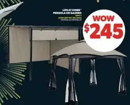 Real Canadian Superstore LIFE AT HOME Pergola or Gazebo offer