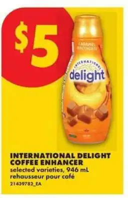 No Frills International Delight Coffee Enhancer offer