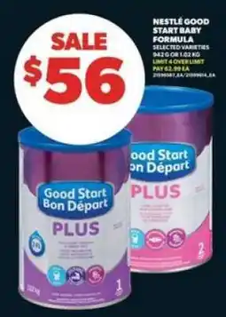 Real Canadian Superstore Nestlé Good Start Baby Formula offer