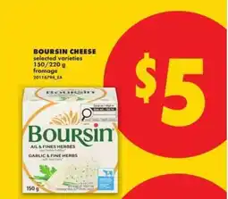 No Frills Boursin Cheese offer