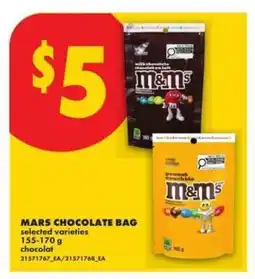 No Frills MARS CHOCOLATE BAG offer