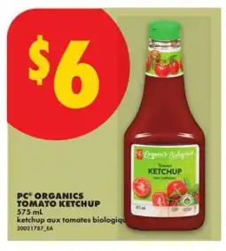 No Frills PC Organics Tomato Ketchup offer