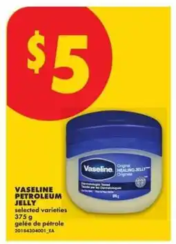 No Frills VASELINE PETROLEUM JELLY offer