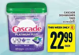 Food Basics Cascade Dishwasher Tabs offer