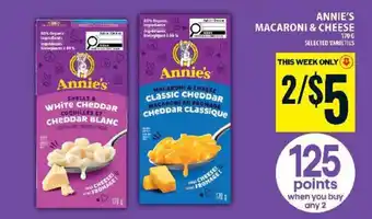 Food Basics ANNIE’S MACARONI & CHEESE offer