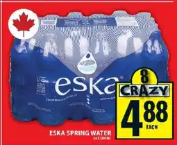 Food Basics Eska Spring Water offer