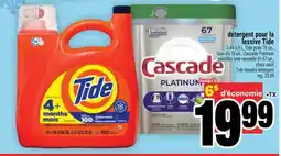 Super C Tide et Cascade Platinum offer