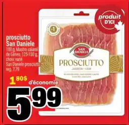 Super C PROSCIUTTO SAN DANIELE offer