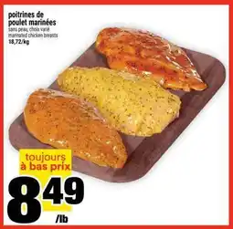 Super C poitrines de poulet marinées offer