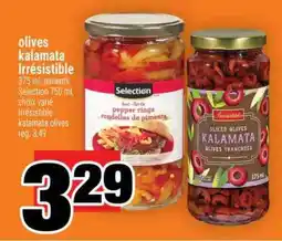 Super C olives kalamata Irrésistible offer