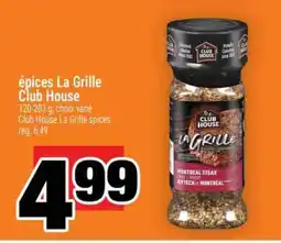 Super C ÉPICES LA GRILLE CLUB HOUSE offer