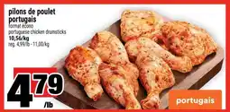 Super C pilons de poulet portugais offer
