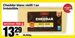 Super C Cheddar blanc vieilli 1 an Irrésistible offer