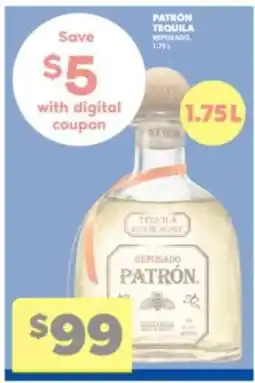 Real Canadian Liquorstore Patrón Tequila Reposado offer