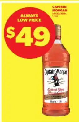 Real Canadian Liquorstore Captain Morgan Spiced Rum offer