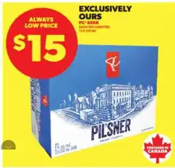 Real Canadian Liquorstore PC Beer offer
