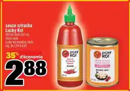 Super C SAUCE SRIRACHA LUCKY KOI offer
