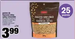 Super C graines de tournesol rôties salées Irrésistible offer
