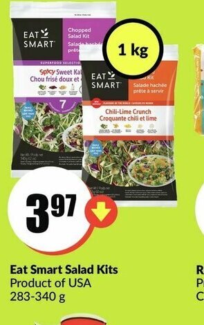 FreshCo Eat Smart Salad Kits offer