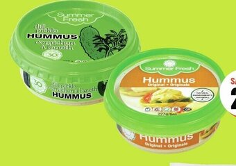 FreshCo Summer Fresh Dips or Hummus offer