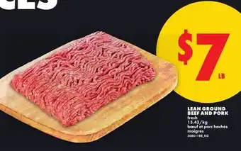 No Frills LEAN GROUND BEEF AND PORK offer