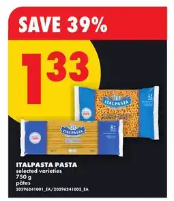 No Frills ITALPASTA PASTA offer