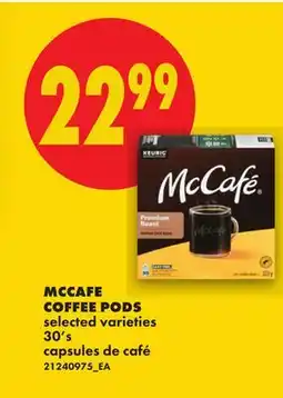 No Frills MCCAFE COFFEE PODS, 30'S offer