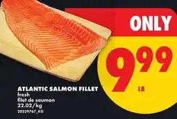 No Frills ATLANTIC SALMON FILLET offer
