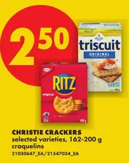 No Frills CHRISTIE CRACKERS offer