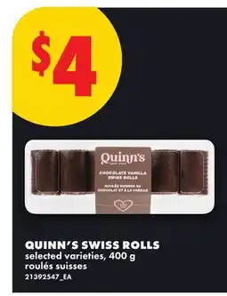 No Frills QUINN'S SWISS ROLLS offer