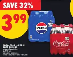 No Frills COCA-COLA OR PEPSI SOFT DRINKS offer