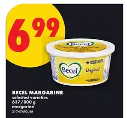 No Frills BECEL MARGARINE, 637/800 G offer