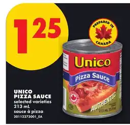 No Frills UNICO PIZZA SAUCE offer