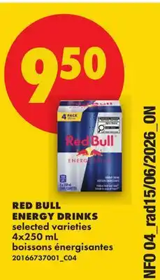 No Frills RED BULL ENERGY DRINKS offer