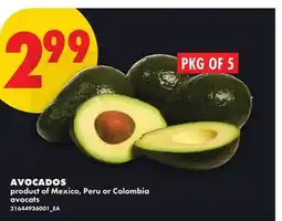 No Frills AVOCADOS, PKG OF 5 offer