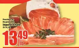 Bonanza Prosciutto sec offer