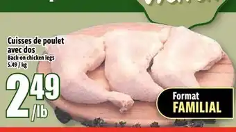 Bonanza Cuisses de poulet avec dos offer