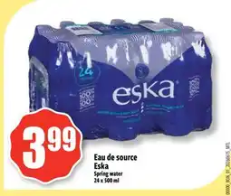 Bonanza Eau de source Eska offer